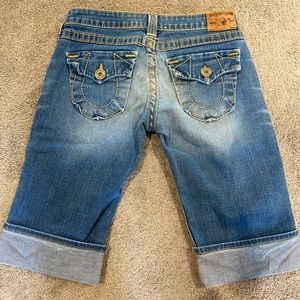 True religion burmuda shorts
